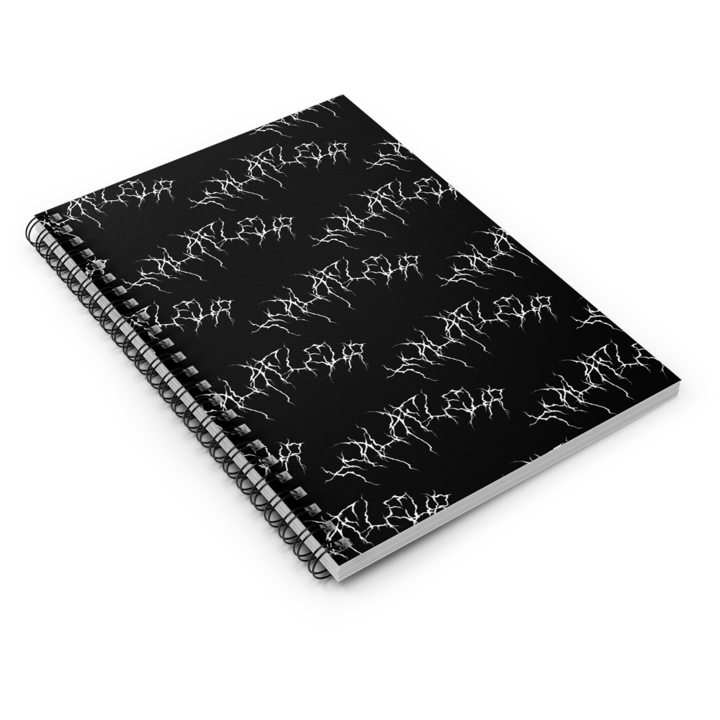 Spiral malafleur* Notebook - Ruled Line