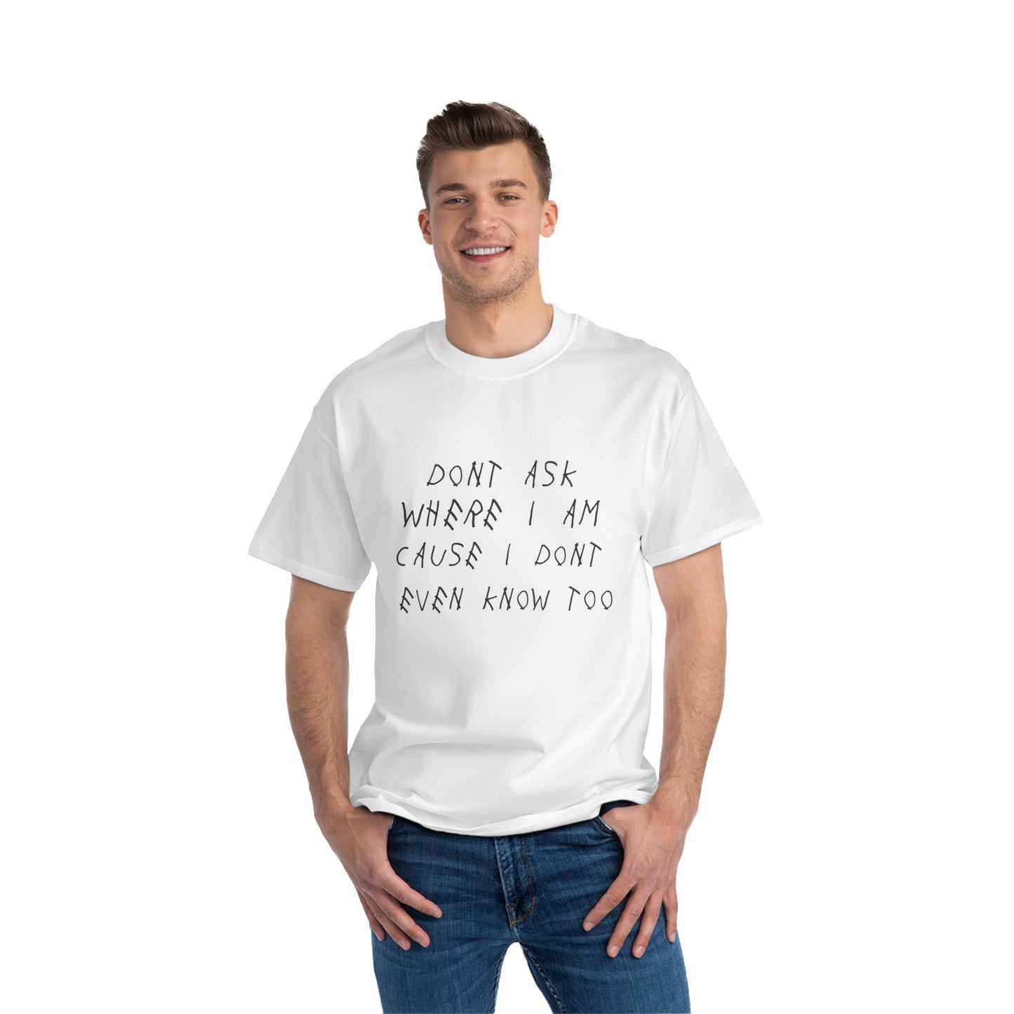 White Beefy-T®  Short-Sleeve malafleur T-Shirt