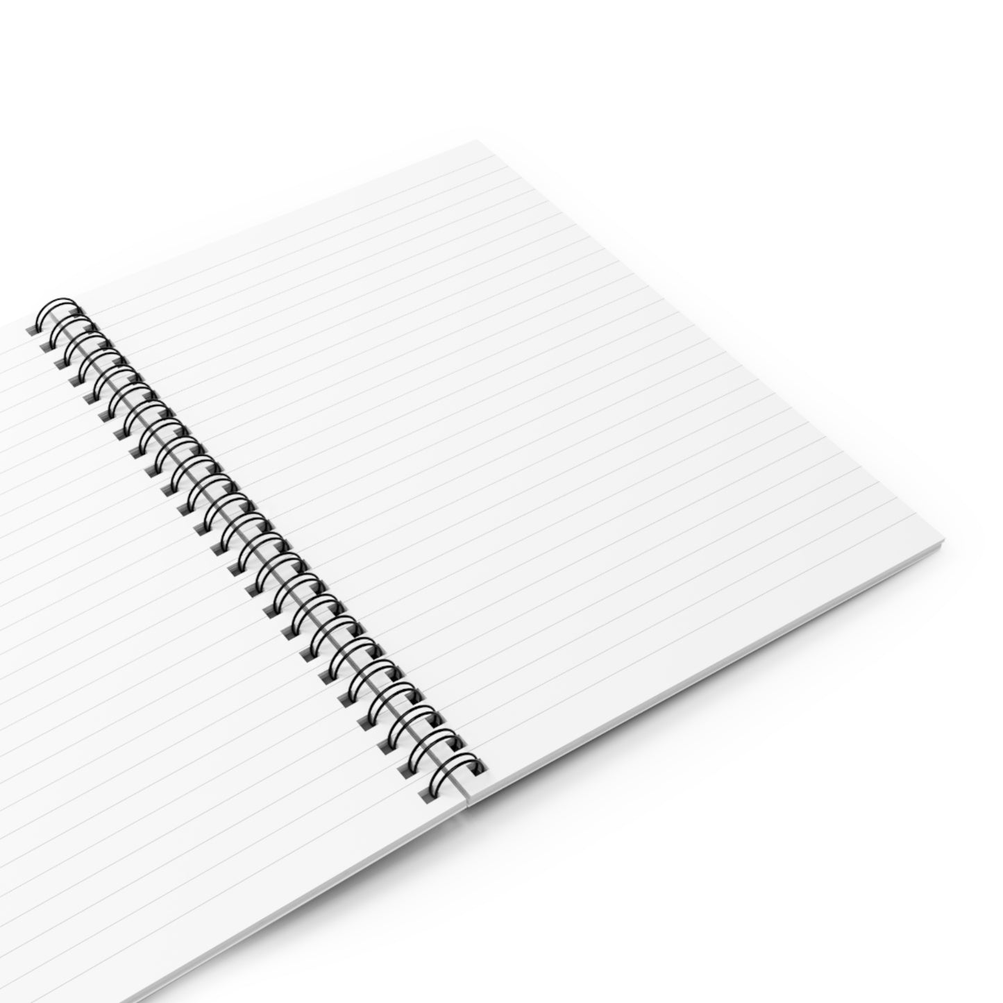 Spiral malafleur* Notebook - Ruled Line